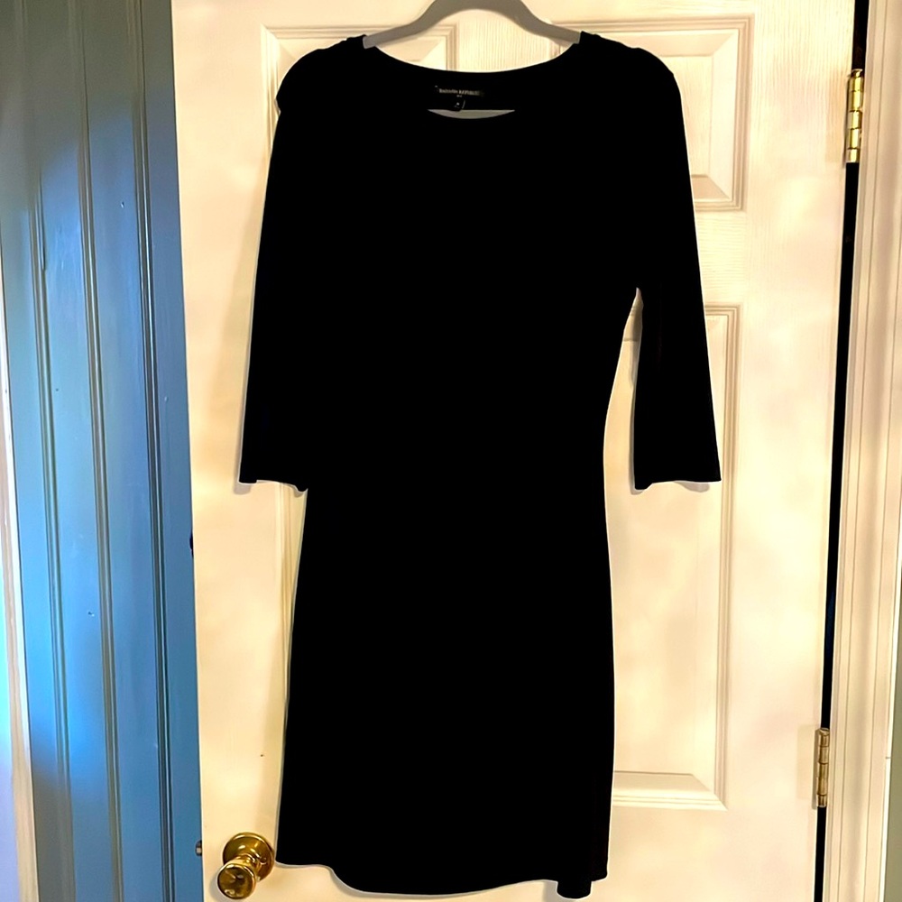 Black 3/4 Sleeve Medium Banana Republic
